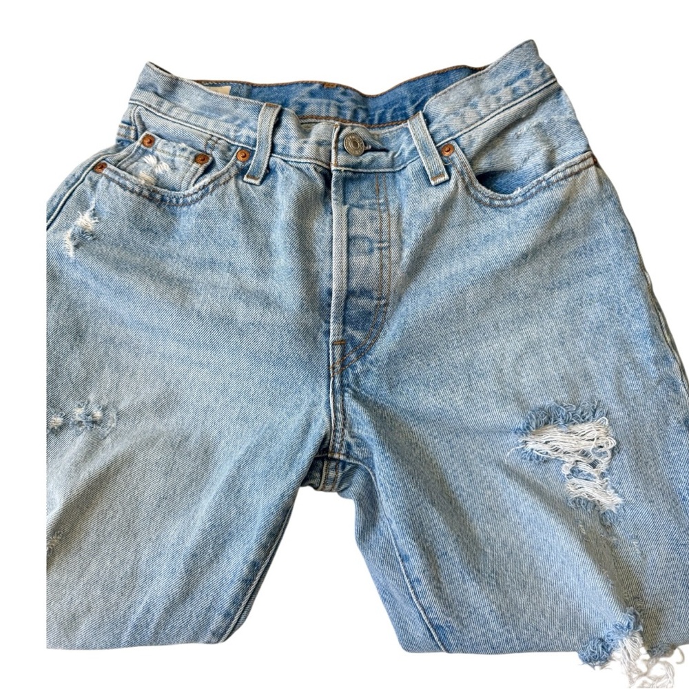 Levi’s 501-90s Distressed Jeans – Size 25x30. - Picture 8 of 14